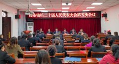 商洛商州：腰市镇第二十届人民代表大会第五次会议胜利召开